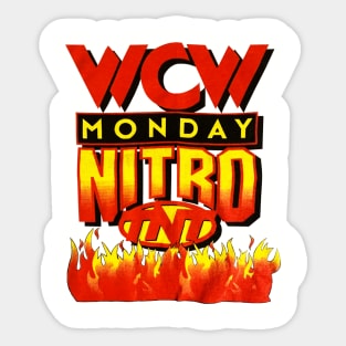 WCW Monday Nitro - TNT Wrestling Sticker